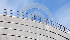 oil tank at industry oil refinery