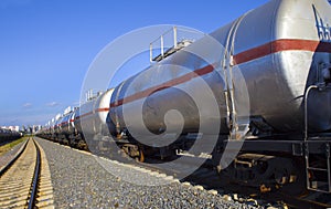 Oil tank train