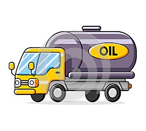 Oil tank truck