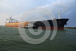 Oil Tanker in Bound