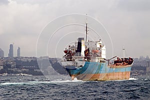 Oil Tanker near Istanbul