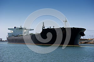 Oil tanker ship