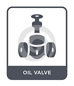 oil valve icon in trendy design style. oil valve icon isolated on white background. oil valve vector icon simple and modern flat