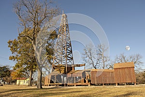 Oil Well Derrick from 1890s