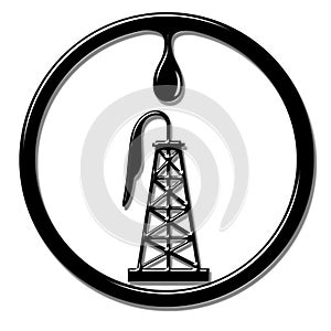 Oil Well Derrick photo