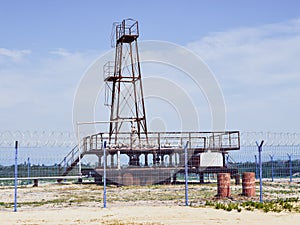 Oil well. The equipment and technologies on oil