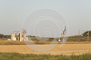 An Oil Well in North Dakota