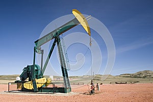 Oil well pump head