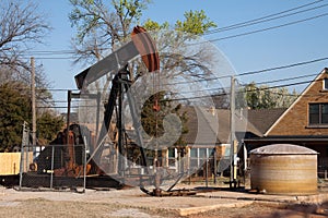 Oil Well Pumping Unit in Oklahoma City, Oklahoma