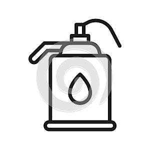 Oiler icon vector image.