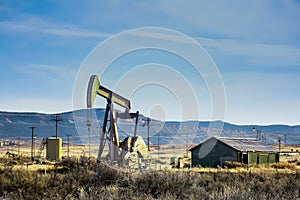 Oilfield With Pump photo