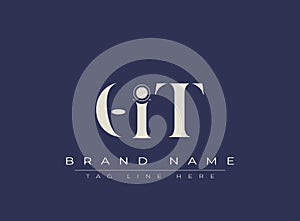 OIT abstract letter logo design