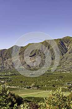Ojai Valley View from Mountains