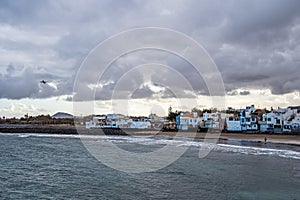 Ojos de Garza Beach at Gran Canaria, Spain. Playa de Ojos de Garza photo