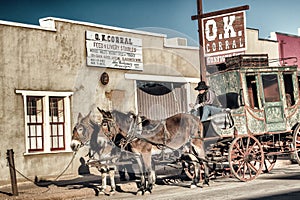 OK Corral Stagecoach Tombstone