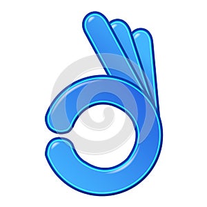 OK hand symbol