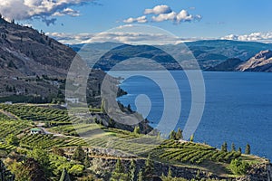 Okanagan Lake near Summerland British Columbia Canada