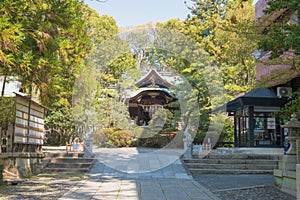 Okazaki Shrine in Kyoto, Japan. The Shrine originally built in 794