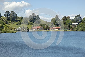 Okere inlet, taken from 767 State Highway 33 road, New Zealand