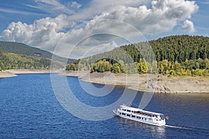 Okertalsperre Reservoir,Harz Mountains,Germany