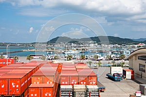 Okinawa dock of japan