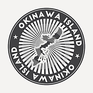 Okinawa Island round logo.