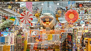 OKINAWA, JAPAN - April 20 , 2017: Kokusai dori, the main street