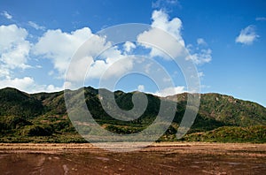 Scenery of tropical forest mountain Iriomote island, Okinawa