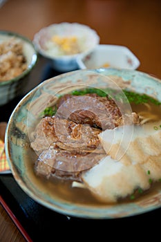 Okinawa soba photo