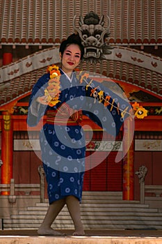 Okinawan dancer