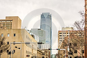 Okla oklahoma city skyline
