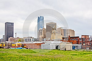 Okla oklahoma city skyline