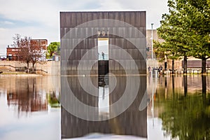 Oklahoma city bombing memorial