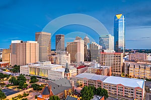 Oklahoma City, Oklahoma, USA Skyline