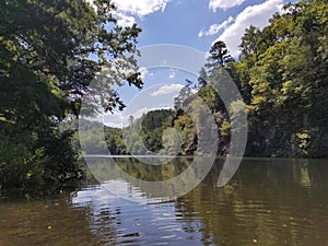 Oklahoma River sunny day