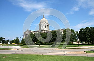 State capitol in Oklahoma