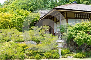 Okochi Mountain Villa Okochi Sanso Villa in Kyoto, Japan. Okochi Sanso Villa is the former