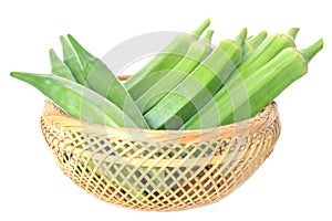 Okra fruit