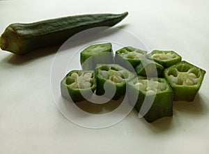 Okra photo