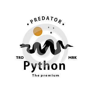 python logo vector silhouette art icon