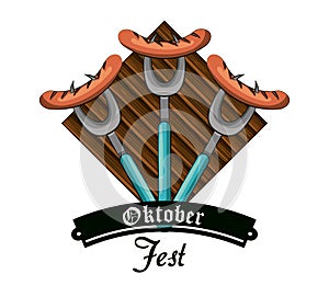 Oktober fest card