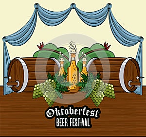 Oktober fest card