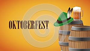 Oktober fest celebration HD animation