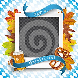 Oktoberfest Cover Bavarian Instant Photo Foliage Beer