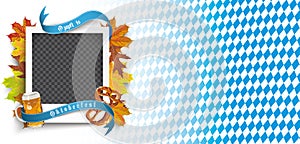 Oktoberfest Cover Bavarian Instant Photo Foliage Header