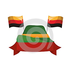 oktoberfest germnay flags hat banner photo