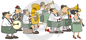 Oktoberfest Oompa band