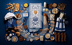 Oktoberfest recipe knolling