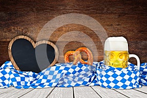 Oktoberfest wood background