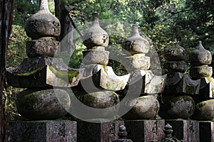 Okunoin cemetery in Koyasan